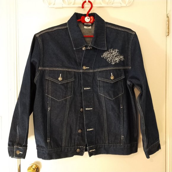 Store Close Mid Of Nov!!Black Market Art Company Eagle Denim Jacket - Picture 8 of 8